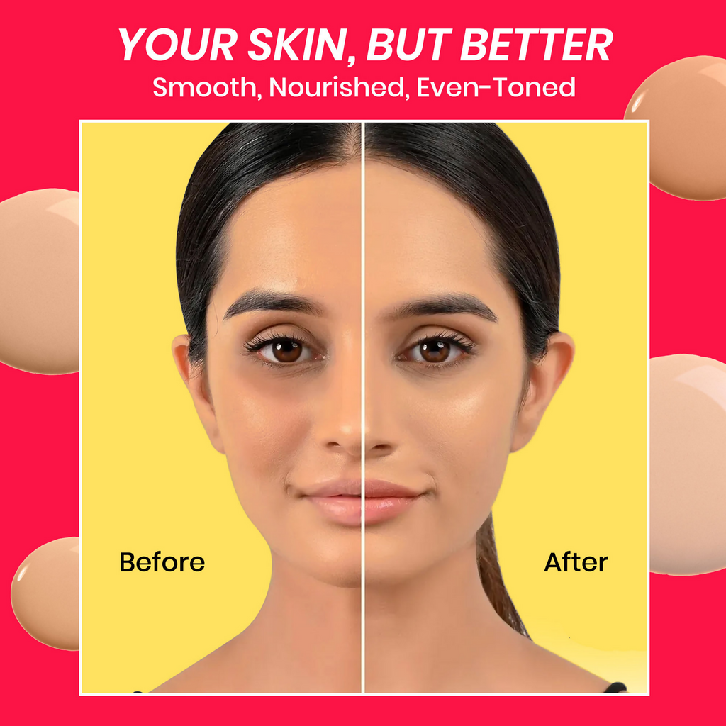 NY Bae 3 in 1 Serum Foundation Infused With Primer - Warm Cashew 03 | Grocsy