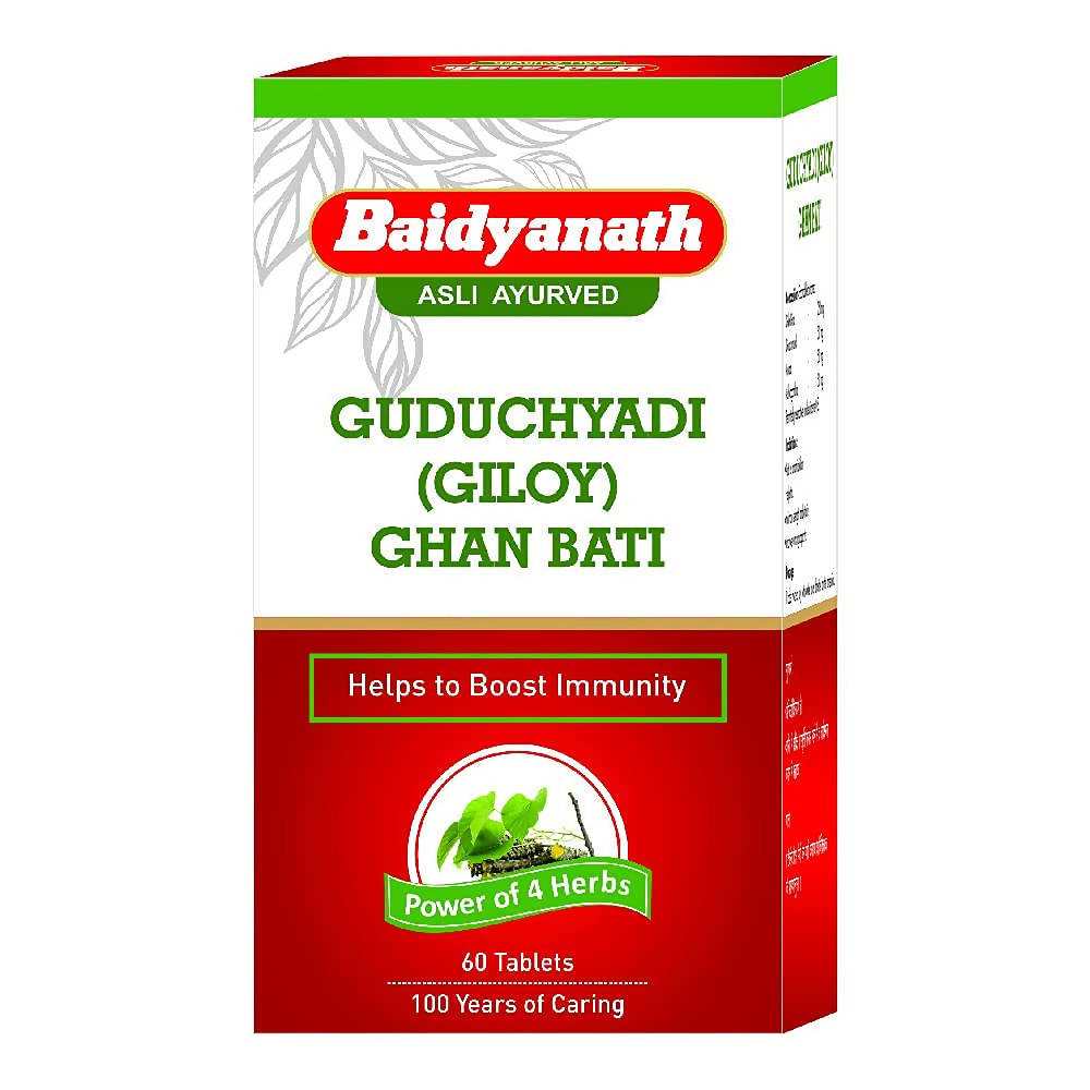 Baidyanath Jhansi Guduchyadi (Giloy) Ghan Bati | Grocsy