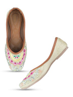 Desi Colour Women Indian Ethnic Footwear-Heavy Emb -6 | Grocsy