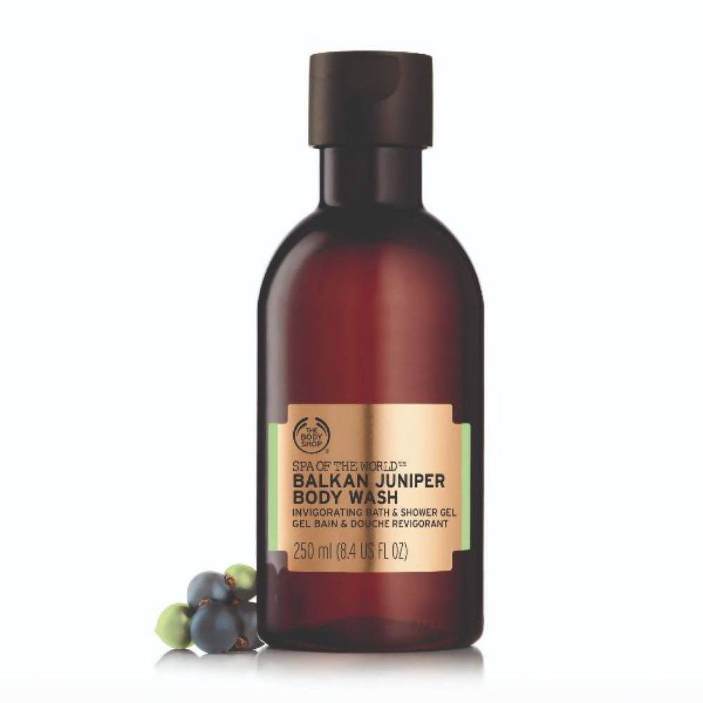The Body Shop Spa Of The World Balkan Juniper Body Wash | Grocsy