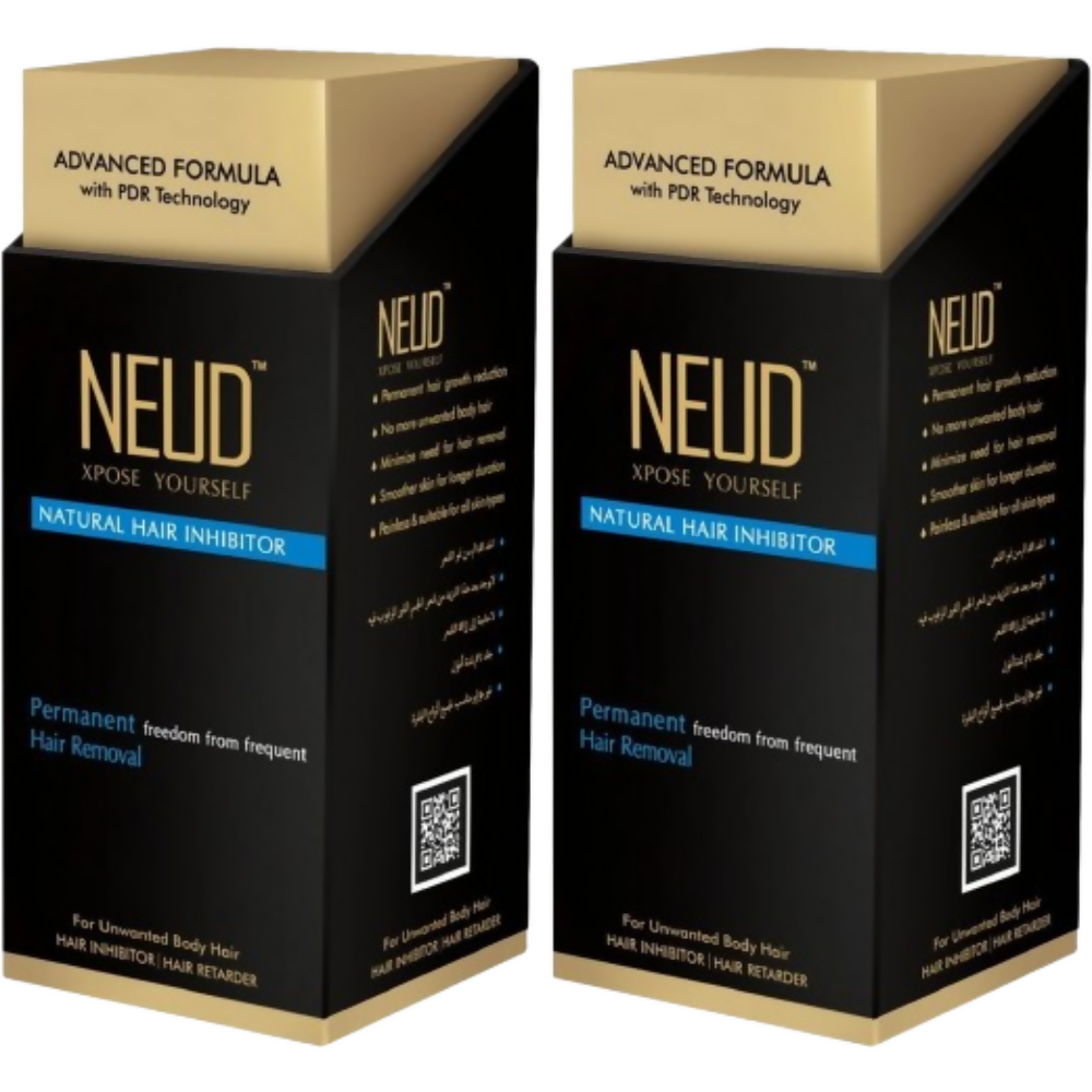 Neud Xpose Yourself Permanent Hair Reduction for Unwanted Body & Facial Hair Pack | Grocsy