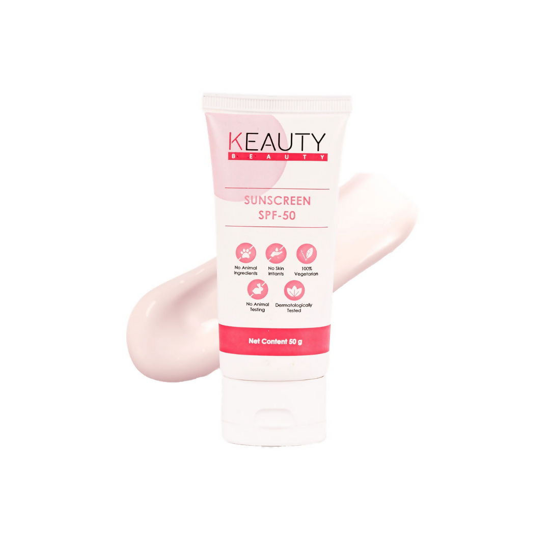 Keauty Beauty Sunscreen SPF - 50 | Grocsy