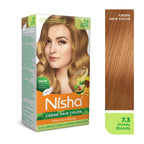 Nisha Creme Hair Color for Women - Honey Blonde | Grocsy