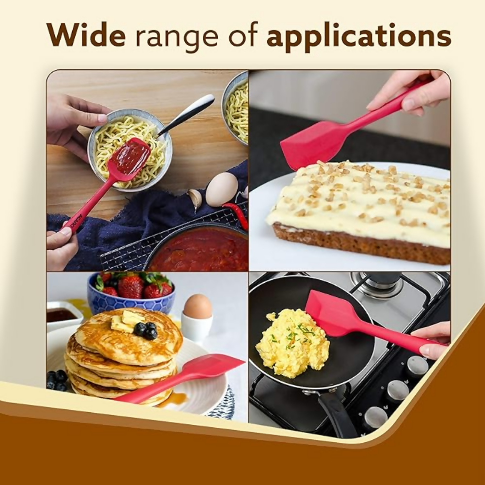 AGARO Silicone Spatula Set | Grocsy