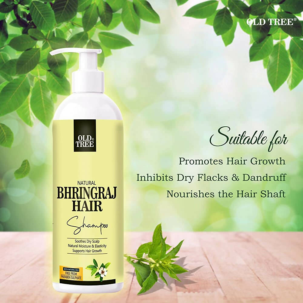 Old Tree Bhringraj Hair Shampoo for Hair Growth | Grocsy