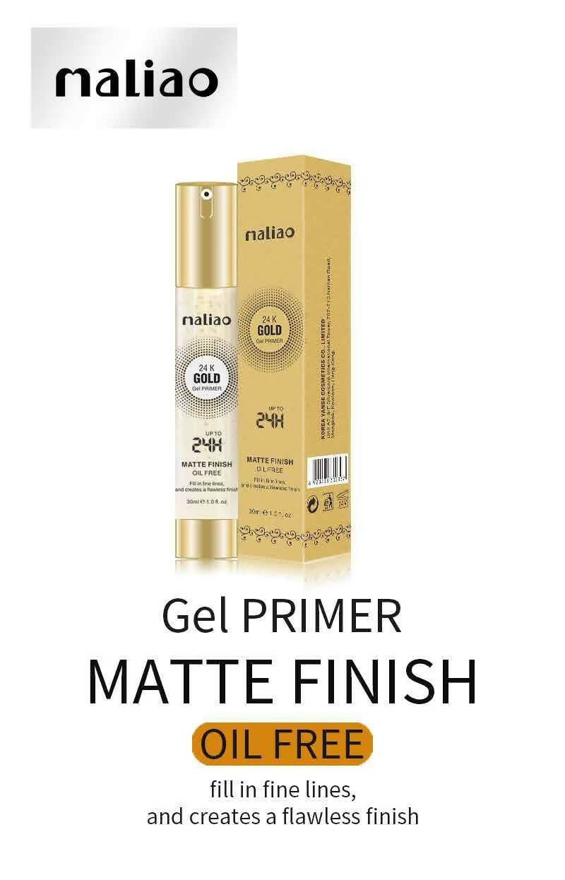 Maliao Professional Matte Look 24K Gold Primer | Grocsy