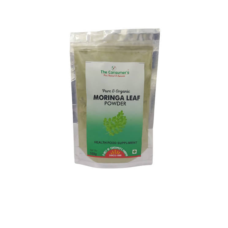 The Consumer's Pure & Organic Moringa Leaf Powder | Grocsy