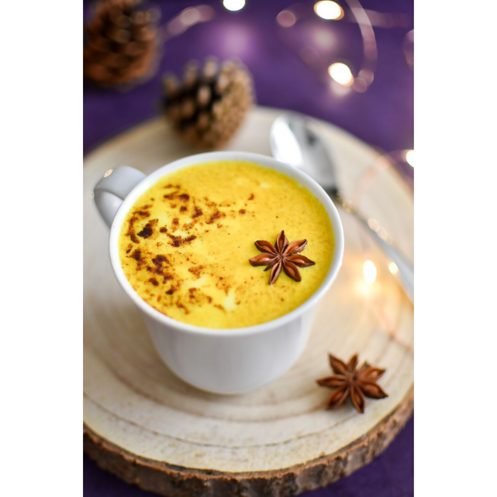 Shuddh Natural Haldi Chai Masala - Goodness of Lakadong Turmeric | Grocsy
