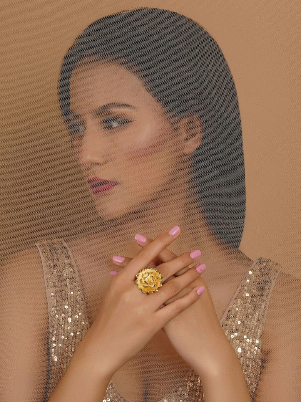 Golden Ring (Gold) - Ruby Raang | Grocsy