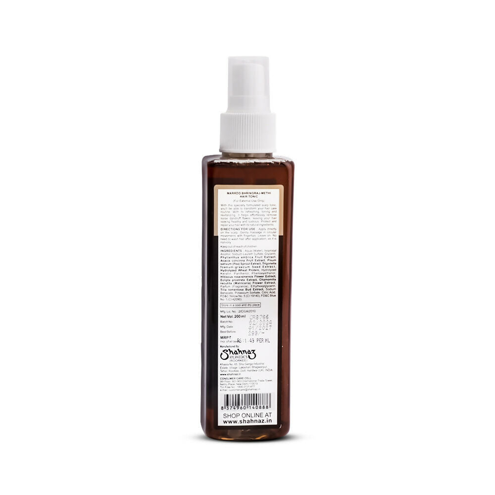 Shahnaz Husain Marrdd Bhringraj-Methi Hair Tonic | Grocsy