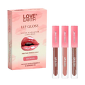 Love Earth Liquid Lip Gloss - Browns | Grocsy