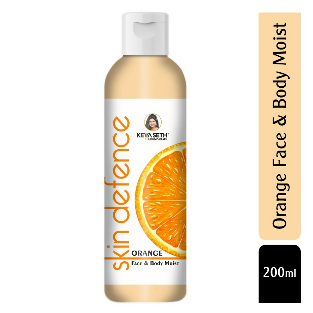 Keya Seth Aromatherapy Skin Defence Orange Face & Body Moist | Grocsy