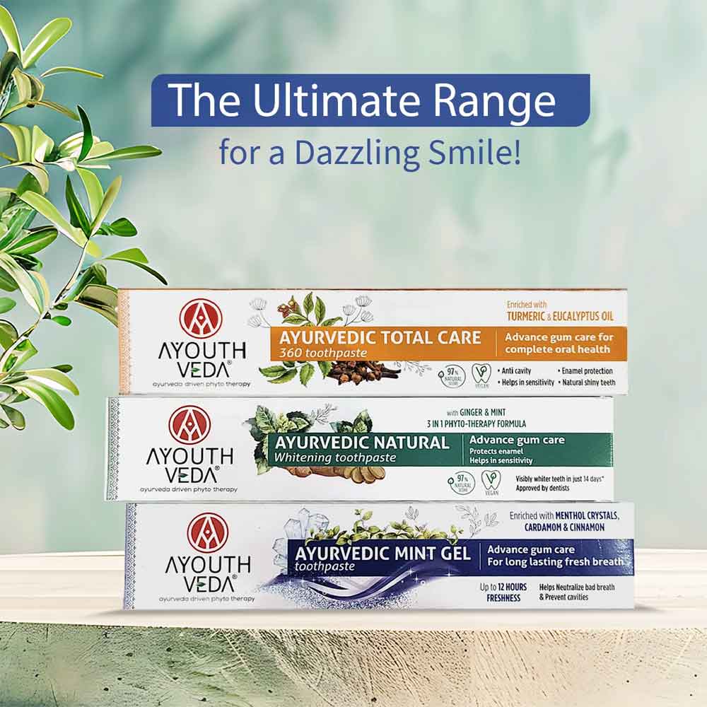 Ayouthveda Toothpaste Combo | Grocsy