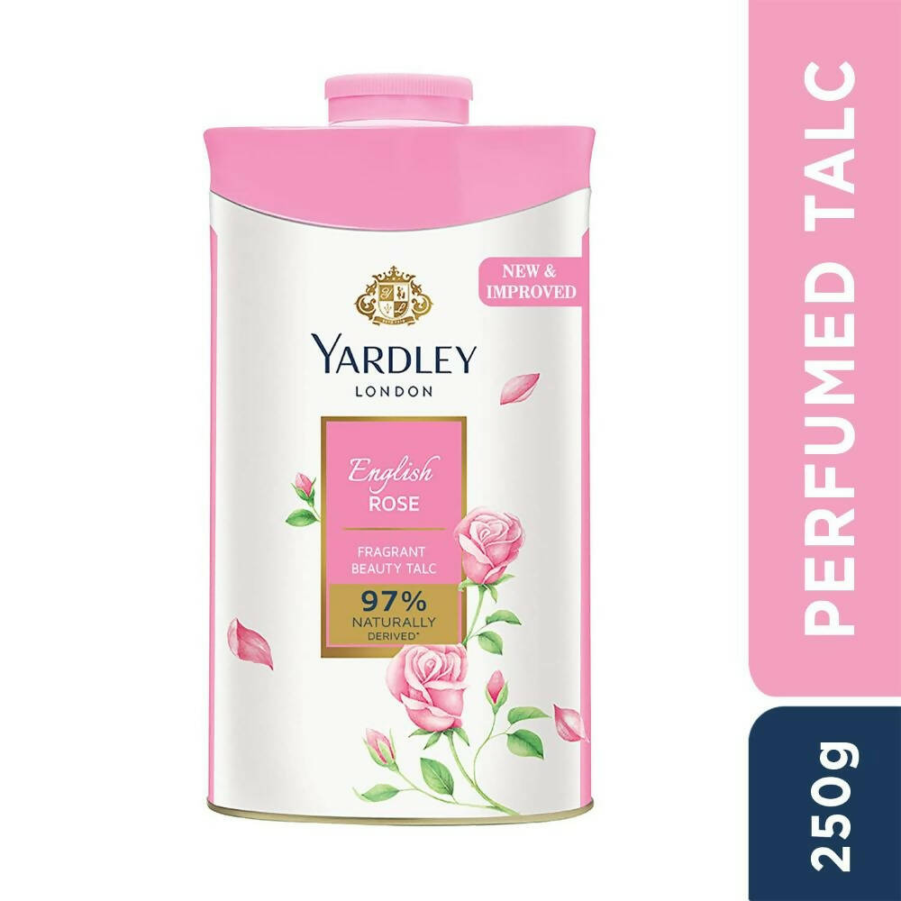 Yardley London English Rose Perfumed Talc Powder For Women | Grocsy