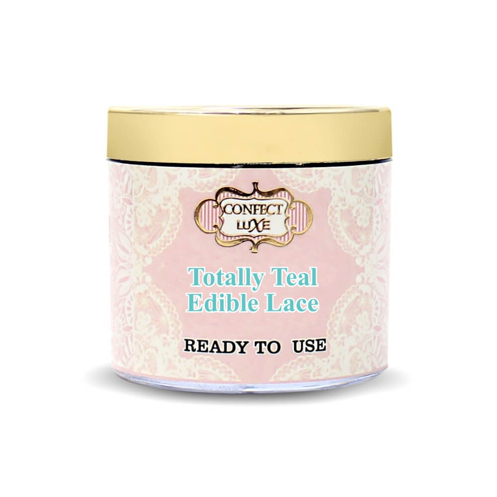 Confect Totally Teal | Edible Lace | Grocsy