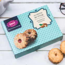 Karachi Bakery Almond Butter Sandwich Cookie | Grocsy