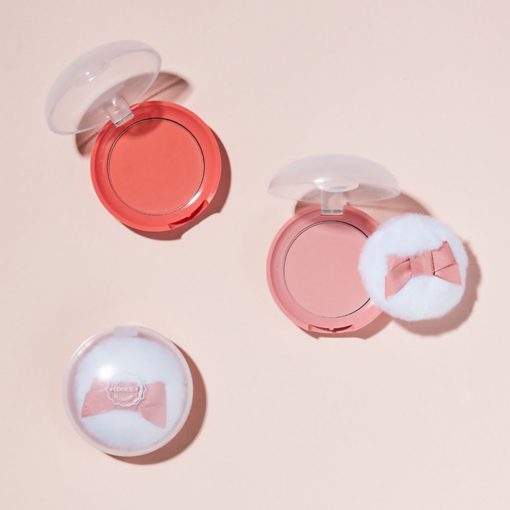 Etude House Lovely Cookie Pressed Powder Blush Rd301 - Red Grapefruit Pudding | Grocsy