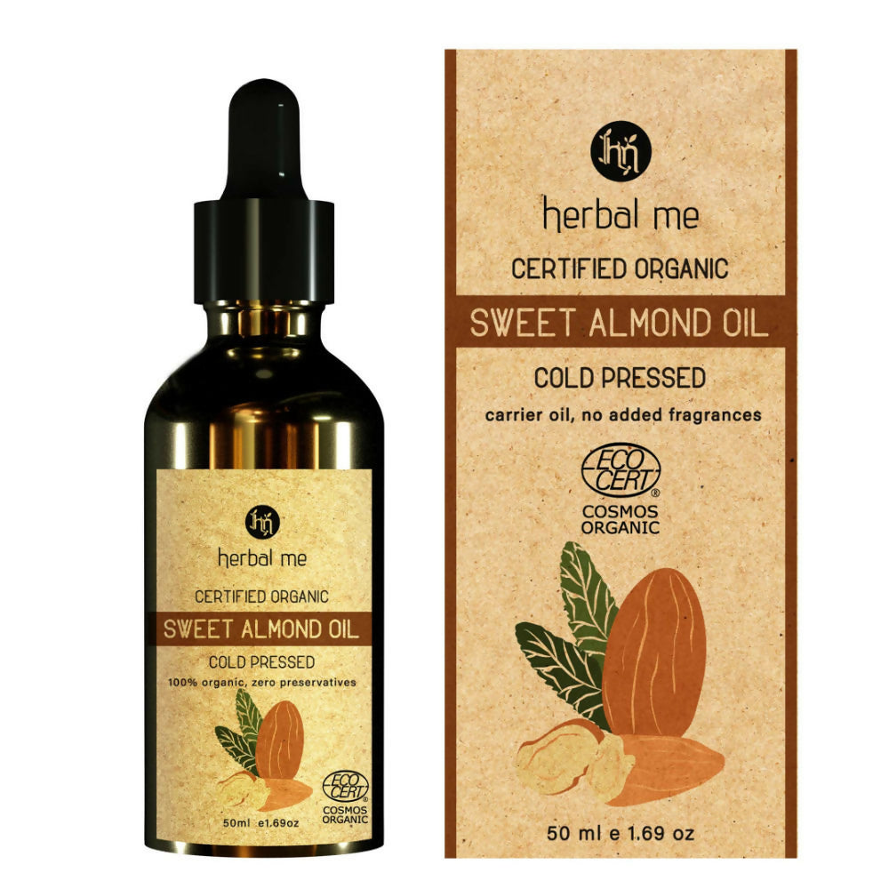 Herbal Me Cold Pressed Sweet Almond Oil | Grocsy