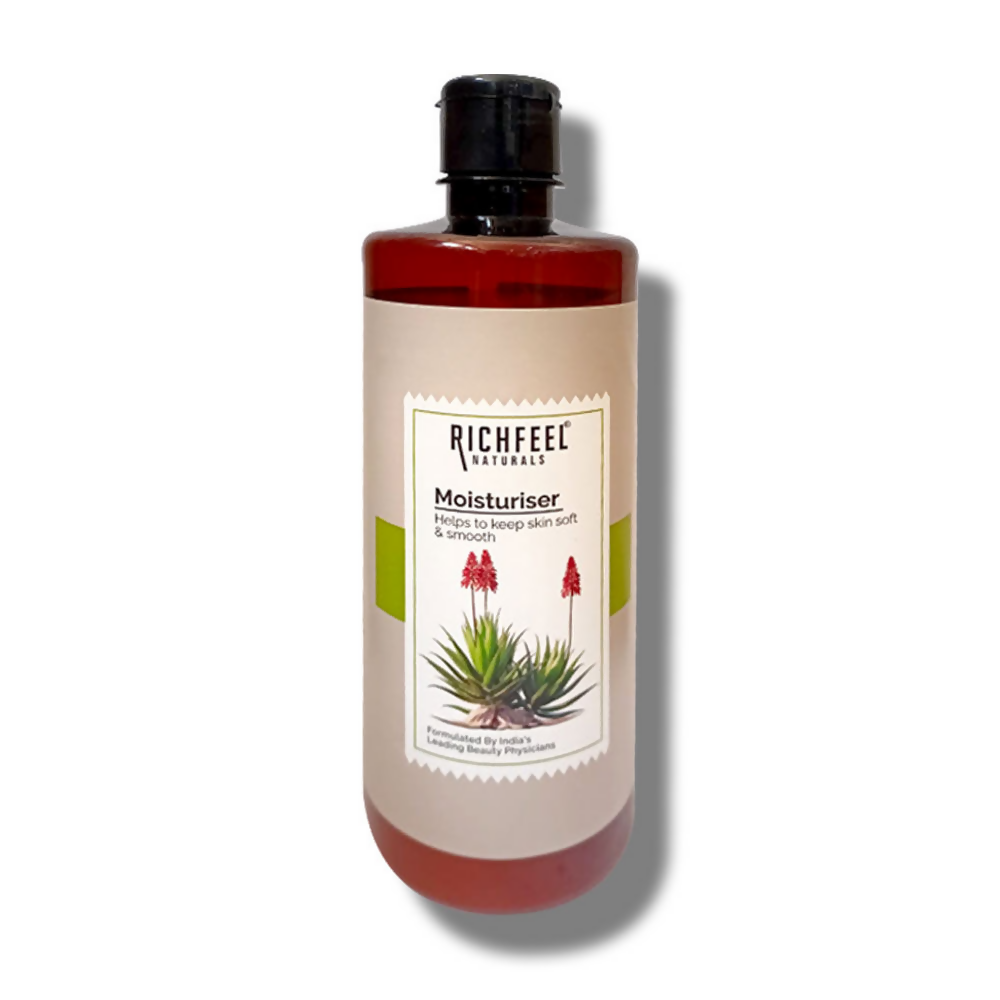 Richfeel Aloe Moisturizer-Lightweight & Hydrating | Grocsy