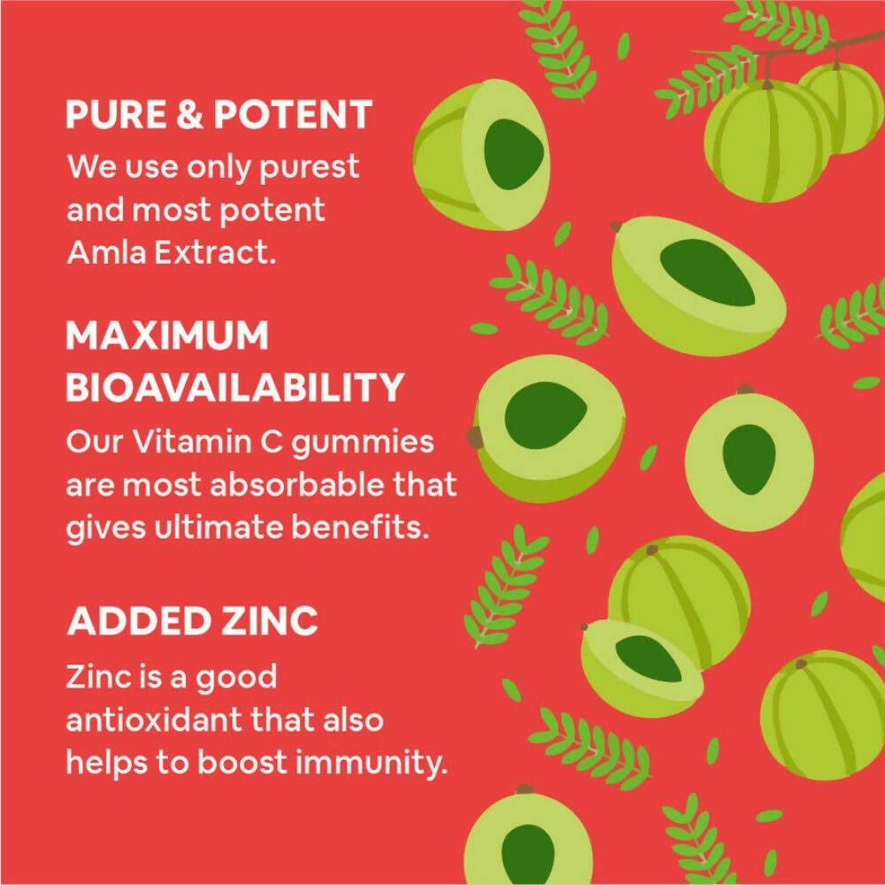 Carbamide Forte Vitamin C Gummies With Zinc | Grocsy