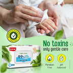 LuvLap Plant Based 99% Pure Water Extra Thick Unscented Baby Wipes | Grocsy