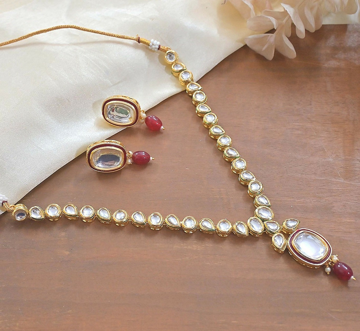 Joban Fashion Copper Kundan Choker | Grocsy