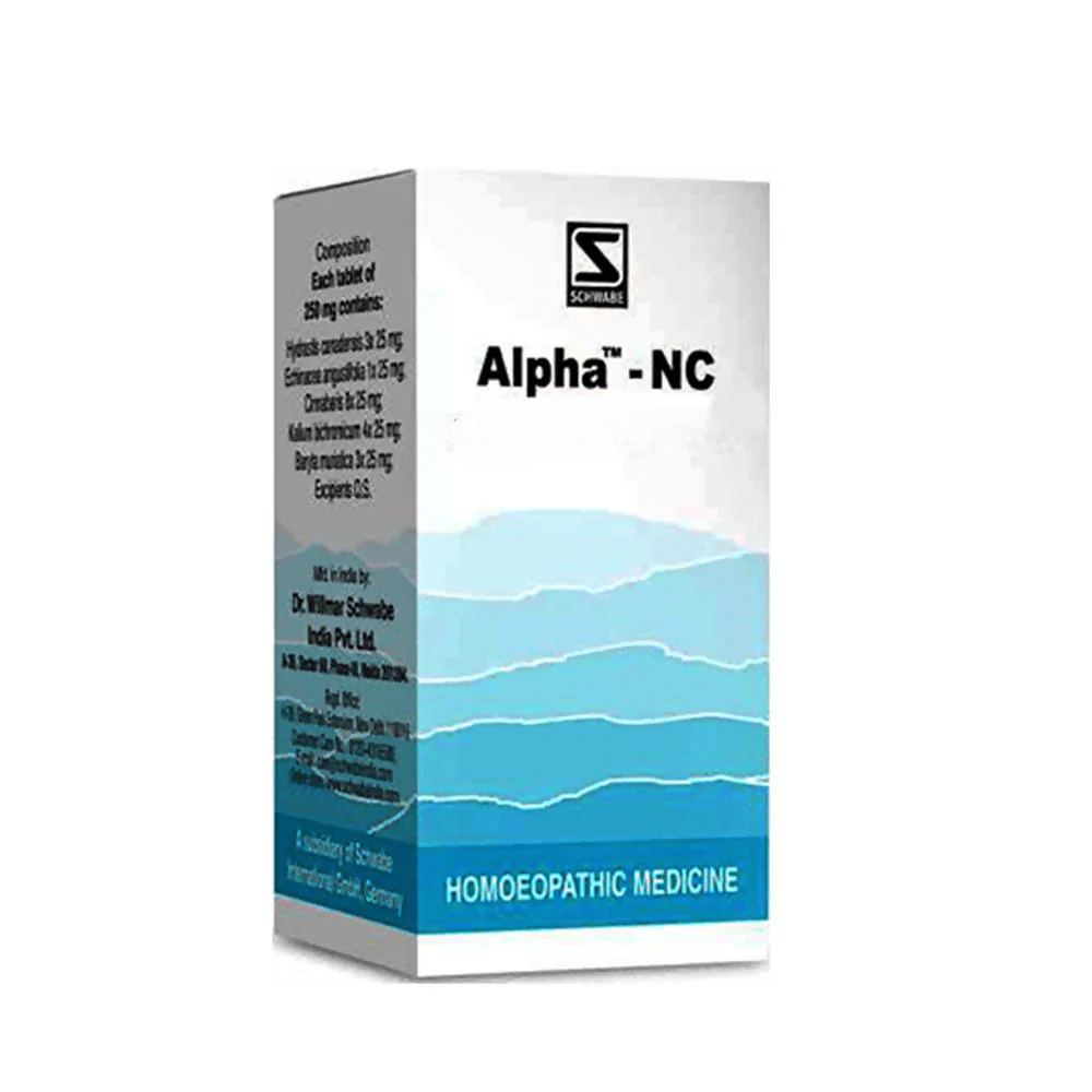 Dr. Willmar Schwabe India Alpha - NC Tablet | Grocsy