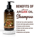 Wildera Moroccan Argan Shampoo with Moroccan Argan Oil to Nourish Dull, Dry & Frizzy Hair | Grocsy