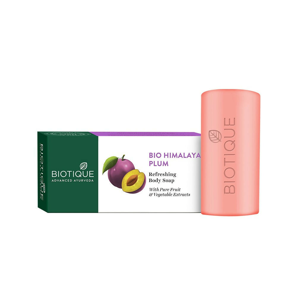 Biotique Himalayan Plum Refreshing Bathing Bar | Grocsy