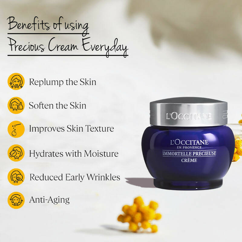 L'Occitane Immortelle Precious Cream | Grocsy
