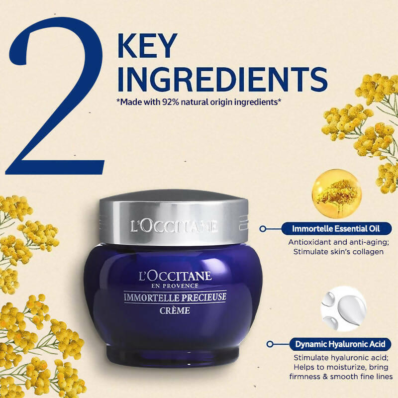 L'Occitane Immortelle Precious Cream | Grocsy