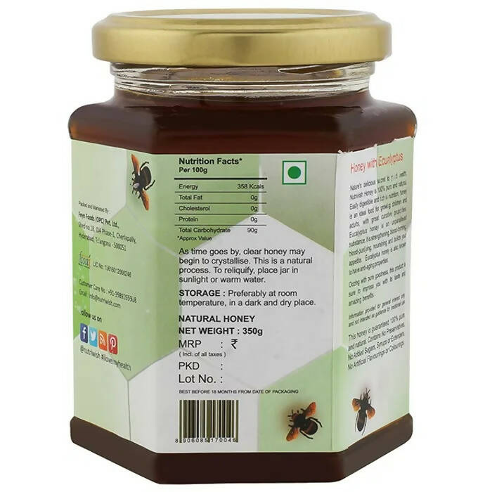 Nutriwish 100% Pure Organic Honey Eucalyptus | Grocsy
