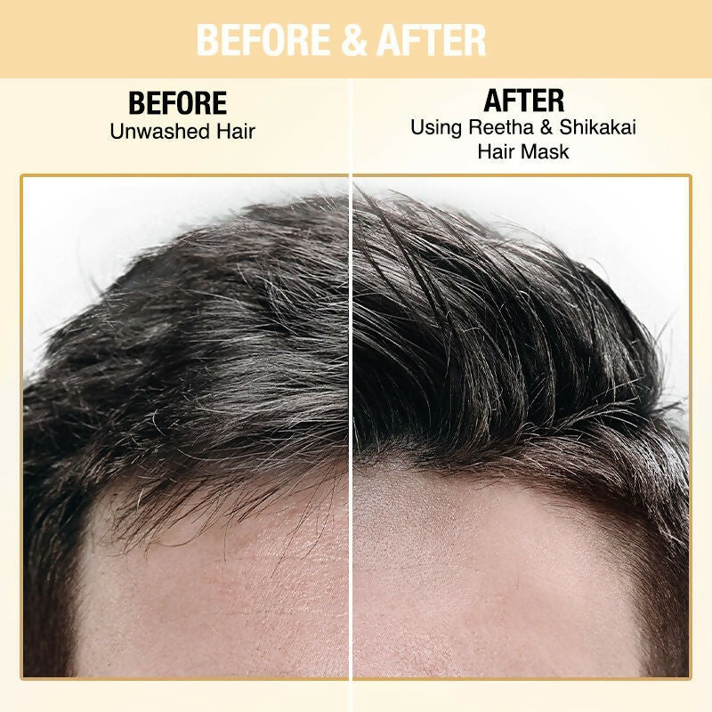 Nykaa Naturals Reetha & Shikakai Hair Mask for Damage Repair & Sulphate-Free | Grocsy