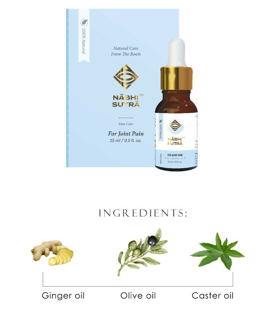 Nabhi Sutra Joint Pain Remedy - Belly Button Oil | Grocsy