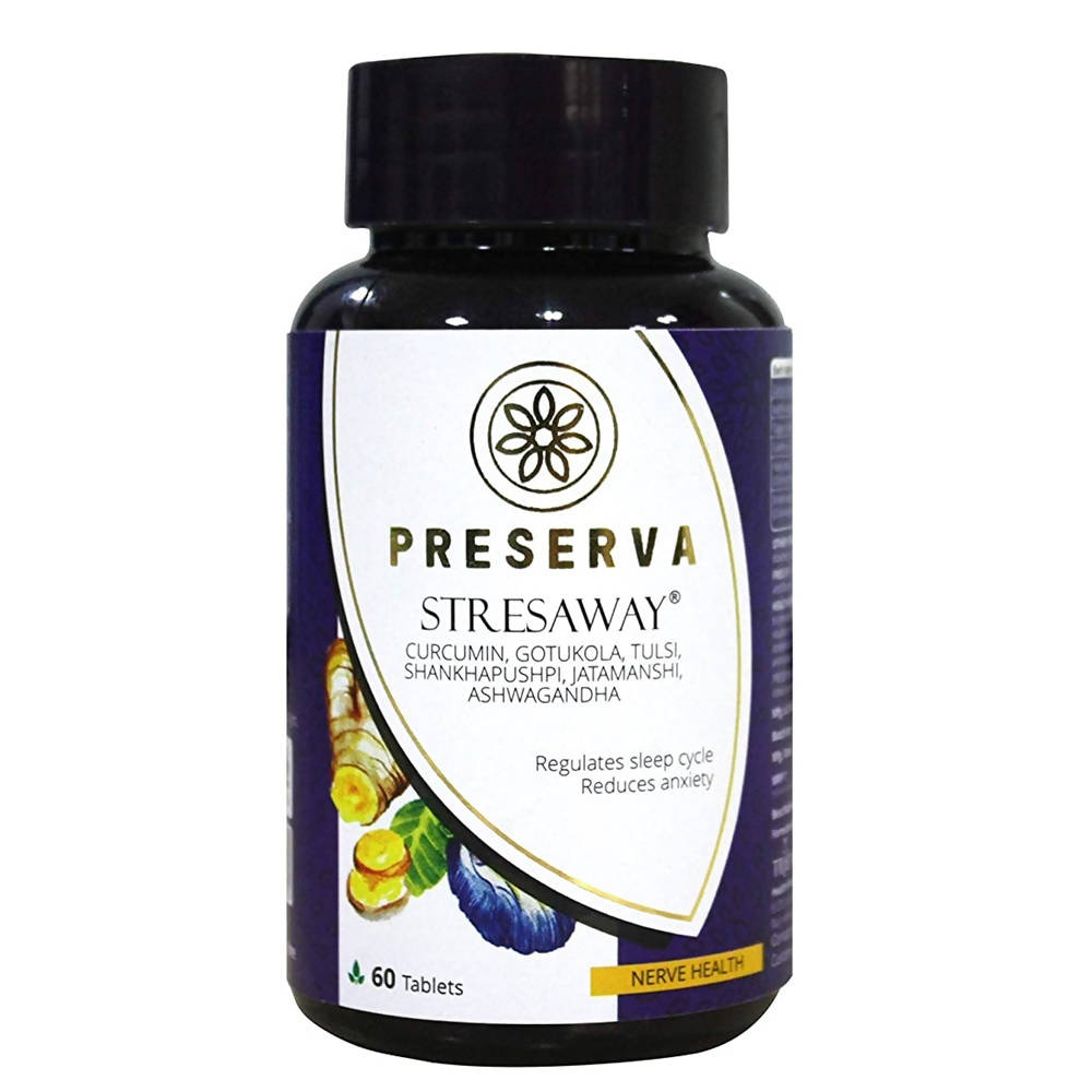 Preserva Wellness Stresaway Tablets | Grocsy