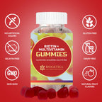 Biogetica Biotin + Multivitamin Gummies | Grocsy