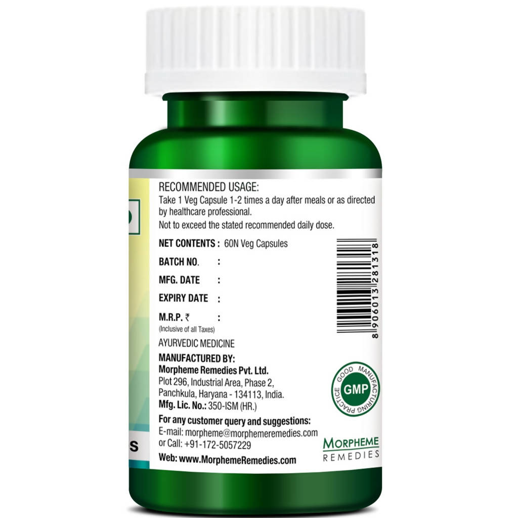 Morpheme Remedies Gymnema Slyvestre Capsules | Grocsy