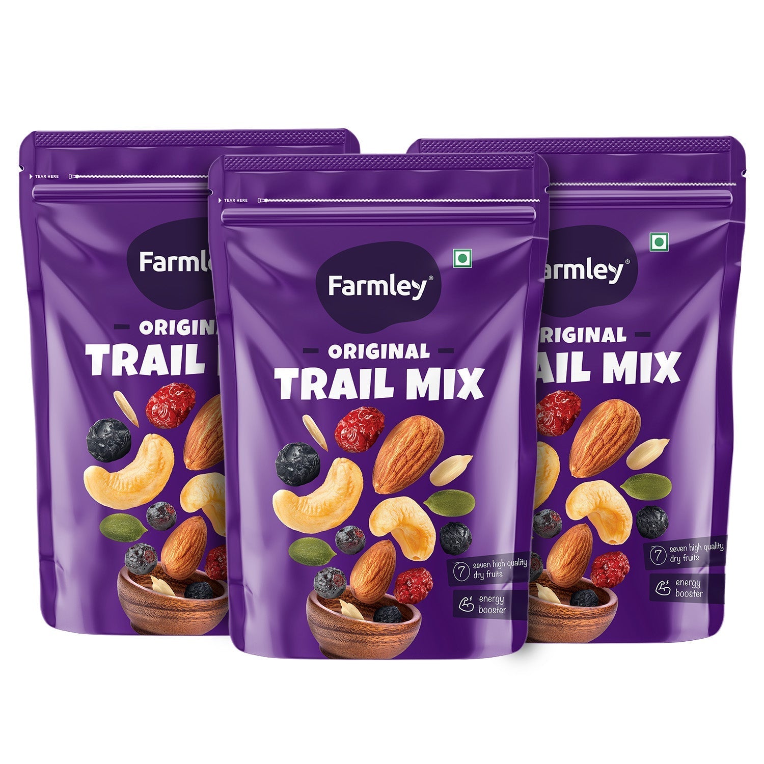 Farmley 7-in-1 Trail Mix | Grocsy