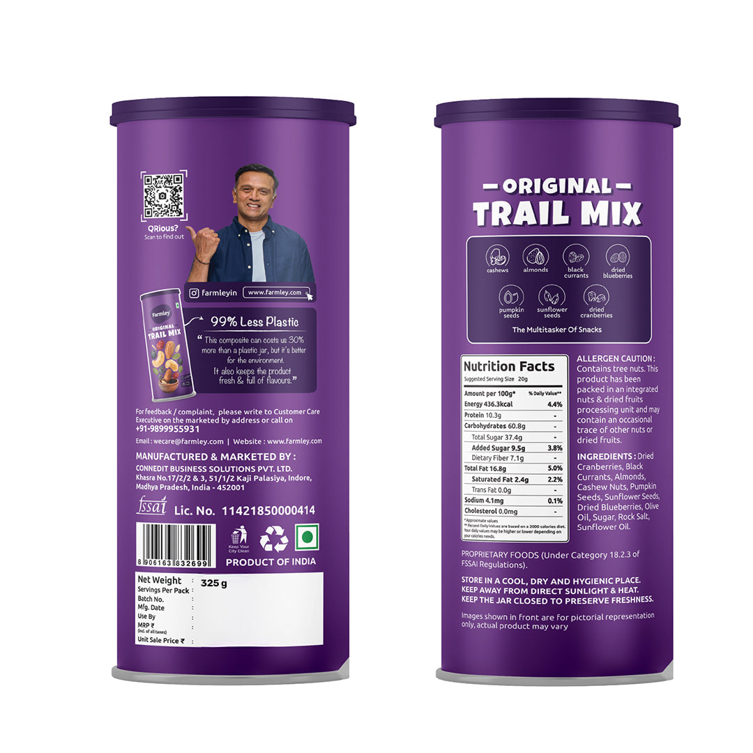 Farmley 7-in-1 Trail Mix | Grocsy