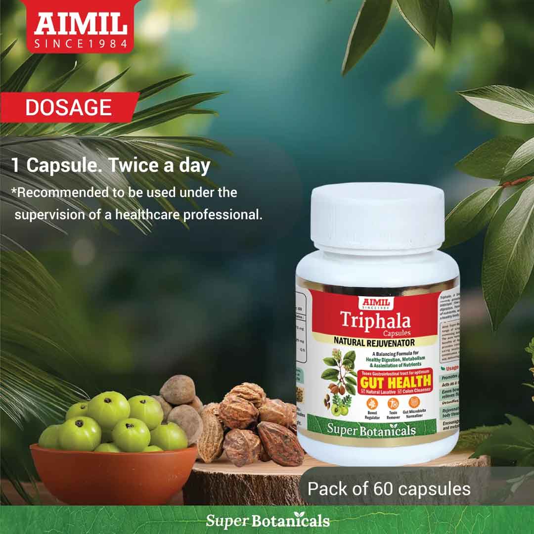 Aimil Triphala Capsules | Grocsy