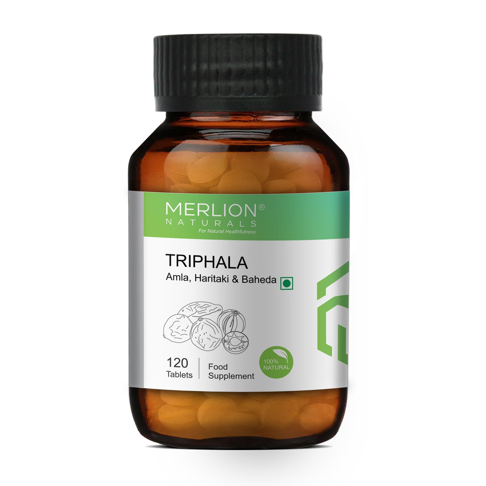 Merlion Naturals Triphala 500mg Tablets | Grocsy