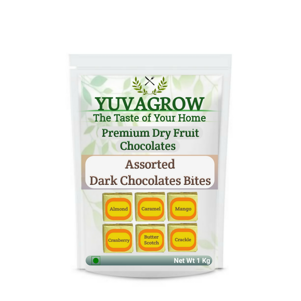 Yuvagrow Assorted Dark Chocolate Bites | Grocsy