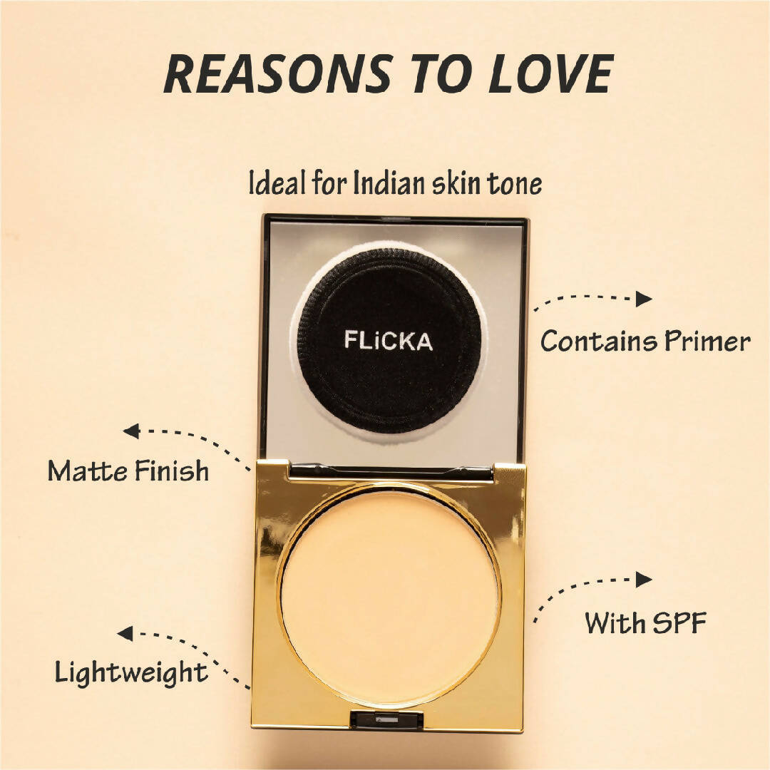 Flicka Cover To Conquer Compact - Coffee | Grocsy