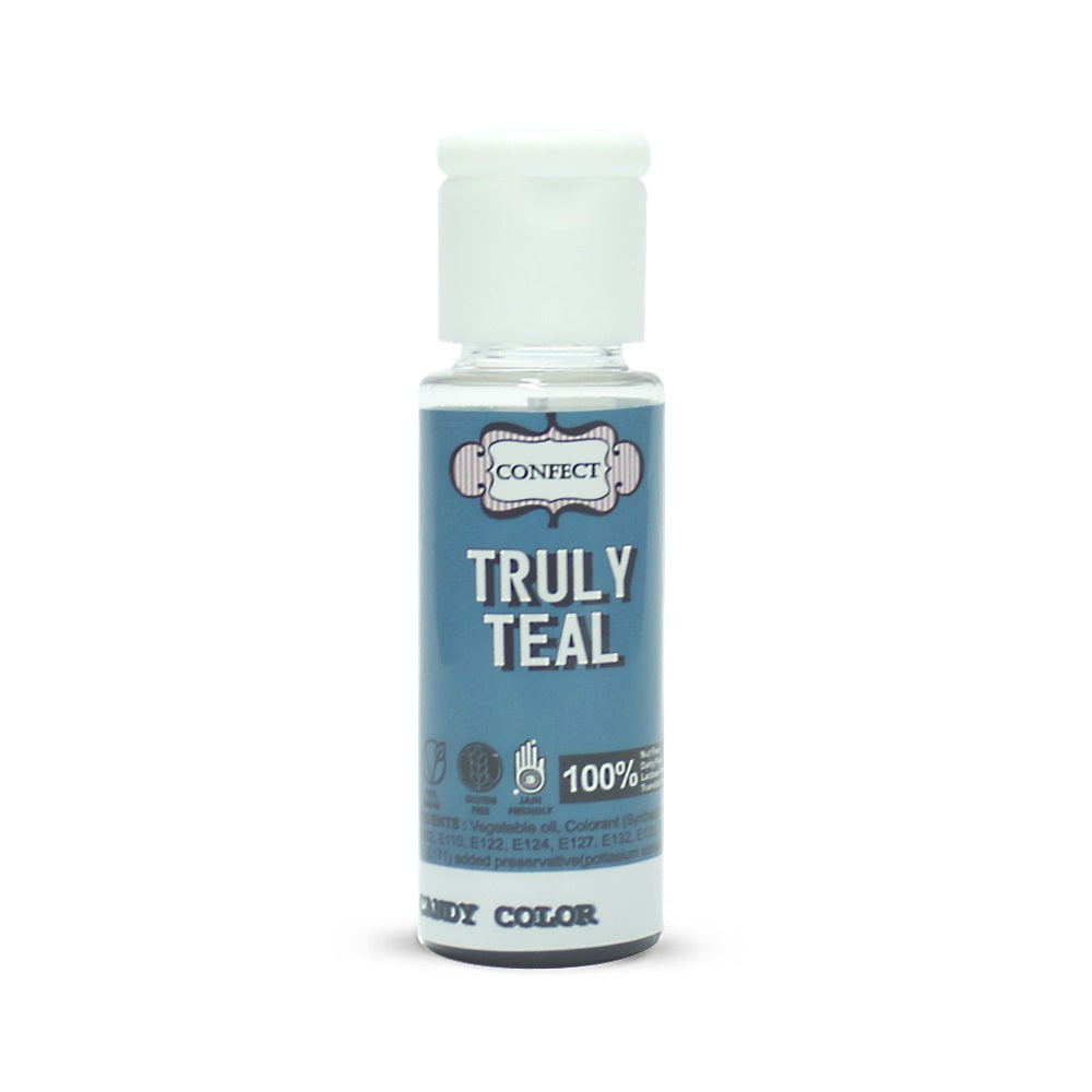 Confect Truly Teal | Edible Chocolate Color | Grocsy