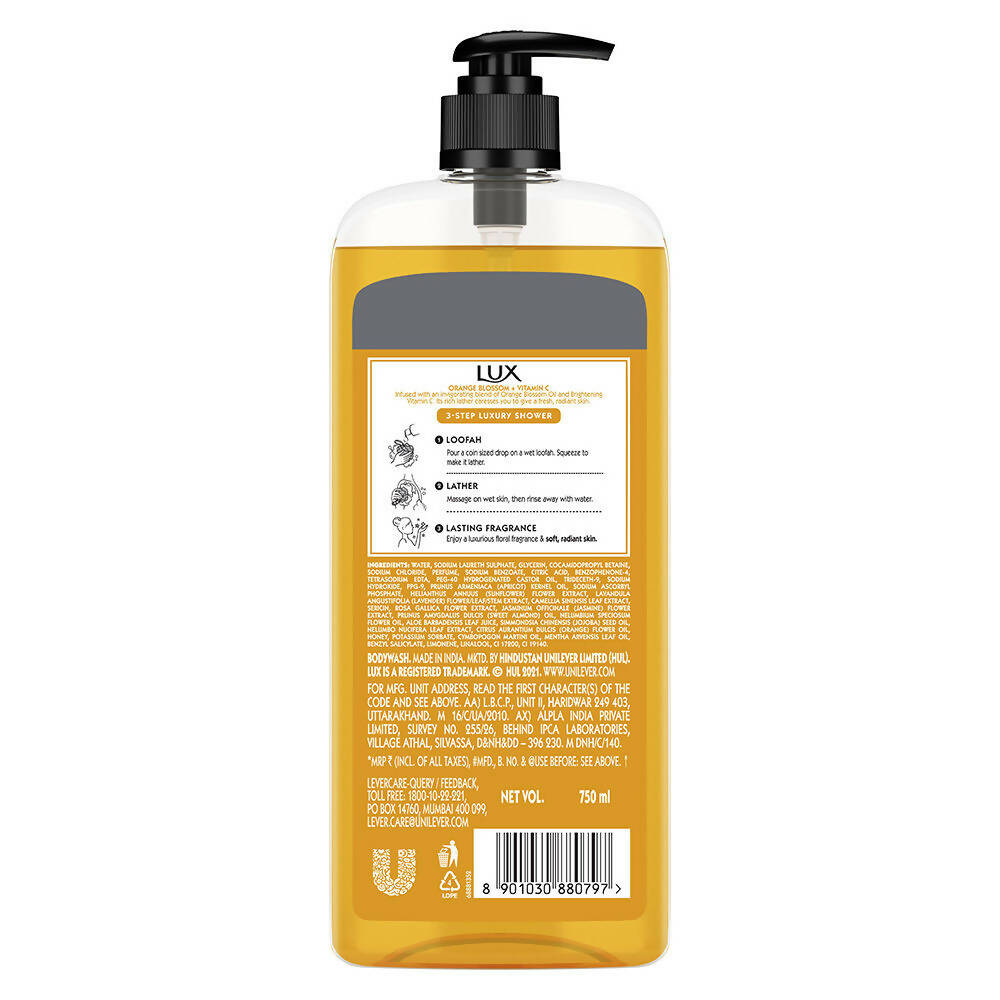 Lux Radiant Skin Body Wash with Orange Blossom & Vitamin C | Grocsy