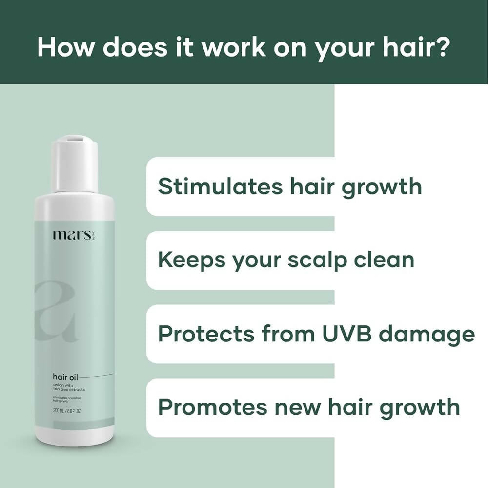 Mars by GHC Hair Oil With Onion & Bhringraj | Grocsy
