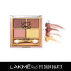 Lakme 9To5 Eye Color Quartet Eye Shawdow - Silk Route | Grocsy