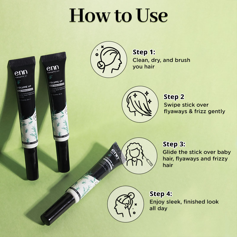 Enn Hair Growth Finishing Gel Anti-Frizz Flyaway Setting Stick | Grocsy