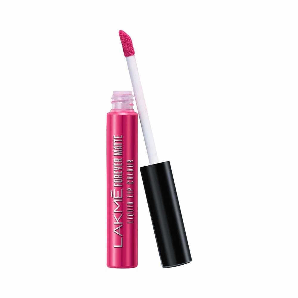 Lakme Forever Matte Liquid Lip Colour - Pink Prom | Grocsy
