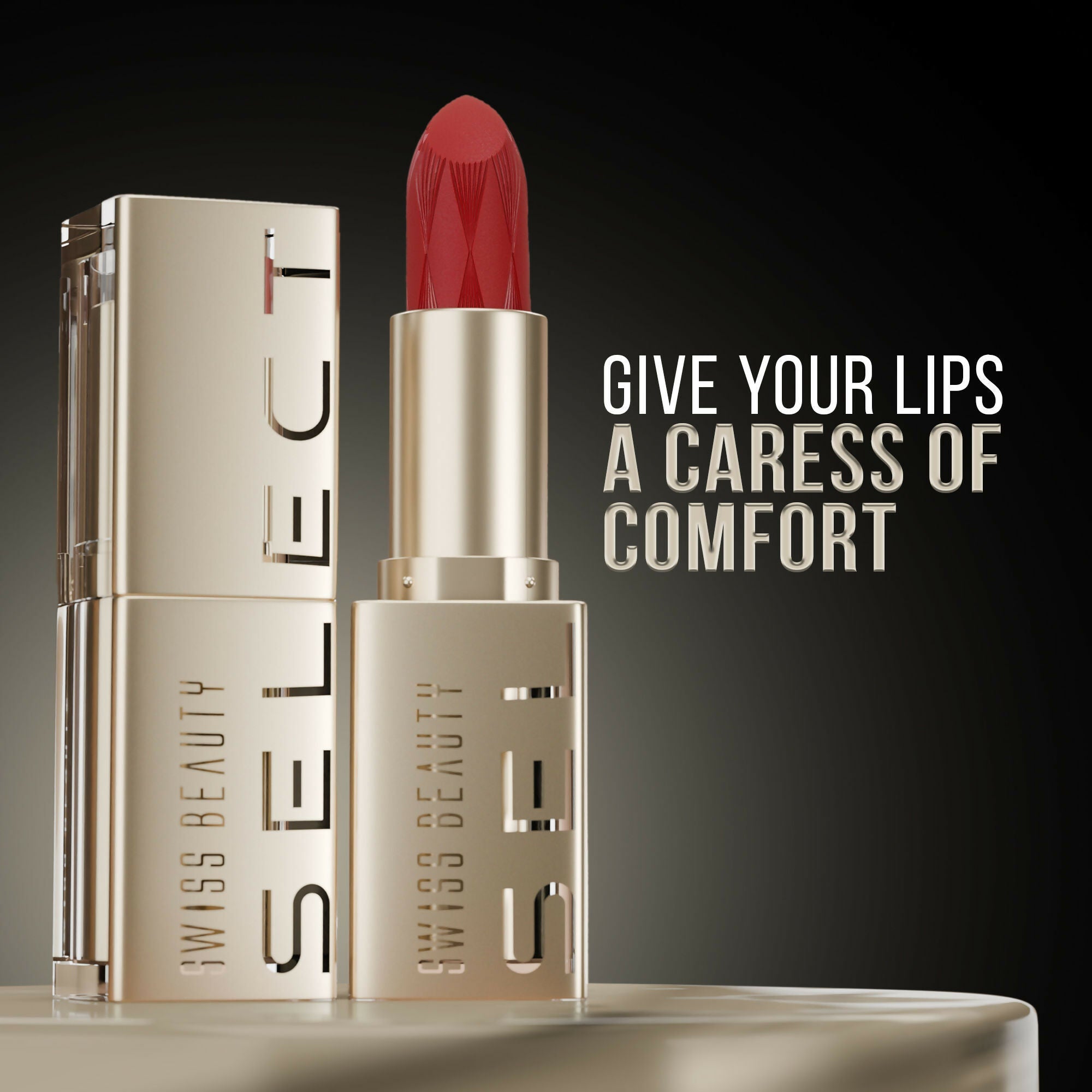Swiss Beauty Select Creme Touch Hydrating Lipstick - 3 Precious Pink | Grocsy